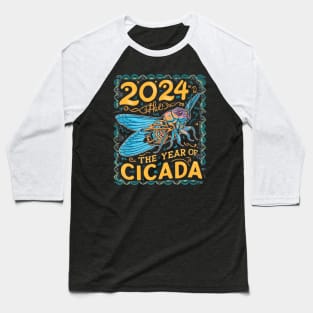 2024 The Year Of Cicada, Celebrate Cicada Emergence, Baseball T-Shirt